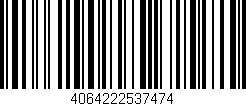 Código de barras (EAN, GTIN, SKU, ISBN): '4064222537474'