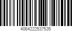 Código de barras (EAN, GTIN, SKU, ISBN): '4064222537535'