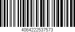 Código de barras (EAN, GTIN, SKU, ISBN): '4064222537573'