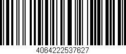 Código de barras (EAN, GTIN, SKU, ISBN): '4064222537627'