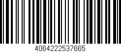 Código de barras (EAN, GTIN, SKU, ISBN): '4064222537665'