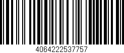 Código de barras (EAN, GTIN, SKU, ISBN): '4064222537757'