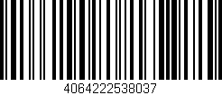 Código de barras (EAN, GTIN, SKU, ISBN): '4064222538037'
