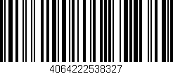Código de barras (EAN, GTIN, SKU, ISBN): '4064222538327'