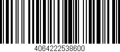 Código de barras (EAN, GTIN, SKU, ISBN): '4064222538600'