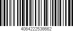 Código de barras (EAN, GTIN, SKU, ISBN): '4064222538662'