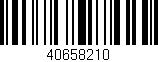 Código de barras (EAN, GTIN, SKU, ISBN): '40658210'