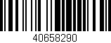 Código de barras (EAN, GTIN, SKU, ISBN): '40658290'