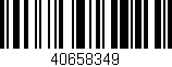 Código de barras (EAN, GTIN, SKU, ISBN): '40658349'