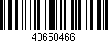 Código de barras (EAN, GTIN, SKU, ISBN): '40658466'