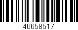 Código de barras (EAN, GTIN, SKU, ISBN): '40658517'