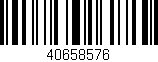 Código de barras (EAN, GTIN, SKU, ISBN): '40658576'