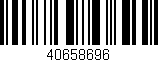 Código de barras (EAN, GTIN, SKU, ISBN): '40658696'