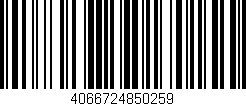 Código de barras (EAN, GTIN, SKU, ISBN): '4066724850259'