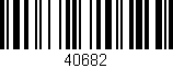 Código de barras (EAN, GTIN, SKU, ISBN): '40682'