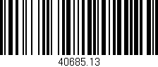 Código de barras (EAN, GTIN, SKU, ISBN): '40685.13'