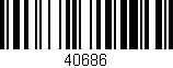 Código de barras (EAN, GTIN, SKU, ISBN): '40686'