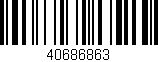Código de barras (EAN, GTIN, SKU, ISBN): '40686863'