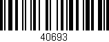 Código de barras (EAN, GTIN, SKU, ISBN): '40693'