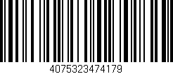 Código de barras (EAN, GTIN, SKU, ISBN): '4075323474179'