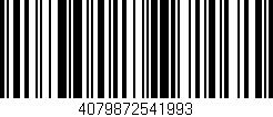 Código de barras (EAN, GTIN, SKU, ISBN): '4079872541993'