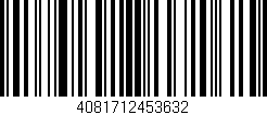 Código de barras (EAN, GTIN, SKU, ISBN): '4081712453632'