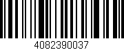 Código de barras (EAN, GTIN, SKU, ISBN): '4082390037'
