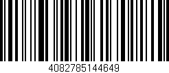 Código de barras (EAN, GTIN, SKU, ISBN): '4082785144649'
