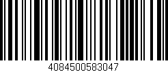 Código de barras (EAN, GTIN, SKU, ISBN): '4084500583047'