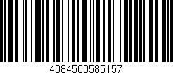 Código de barras (EAN, GTIN, SKU, ISBN): '4084500585157'