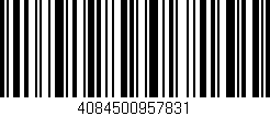 Código de barras (EAN, GTIN, SKU, ISBN): '4084500957831'