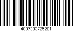 Código de barras (EAN, GTIN, SKU, ISBN): '4087303725201'