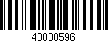 Código de barras (EAN, GTIN, SKU, ISBN): '40888596'