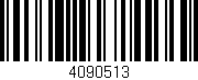 Código de barras (EAN, GTIN, SKU, ISBN): '4090513'