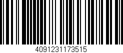 Código de barras (EAN, GTIN, SKU, ISBN): '4091231173515'