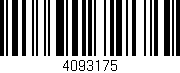 Código de barras (EAN, GTIN, SKU, ISBN): '4093175'