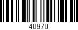 Código de barras (EAN, GTIN, SKU, ISBN): '40970'
