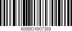 Código de barras (EAN, GTIN, SKU, ISBN): '4098824807369'