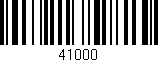 Código de barras (EAN, GTIN, SKU, ISBN): '41000'
