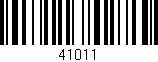 Código de barras (EAN, GTIN, SKU, ISBN): '41011'