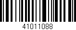 Código de barras (EAN, GTIN, SKU, ISBN): '41011088'