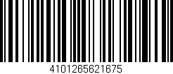 Código de barras (EAN, GTIN, SKU, ISBN): '4101265621675'