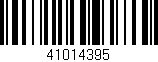 Código de barras (EAN, GTIN, SKU, ISBN): '41014395'