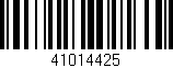 Código de barras (EAN, GTIN, SKU, ISBN): '41014425'