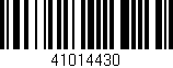 Código de barras (EAN, GTIN, SKU, ISBN): '41014430'