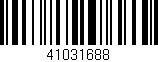 Código de barras (EAN, GTIN, SKU, ISBN): '41031688'