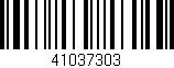 Código de barras (EAN, GTIN, SKU, ISBN): '41037303'