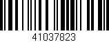 Código de barras (EAN, GTIN, SKU, ISBN): '41037823'