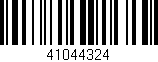 Código de barras (EAN, GTIN, SKU, ISBN): '41044324'