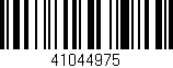 Código de barras (EAN, GTIN, SKU, ISBN): '41044975'
